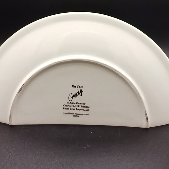 Fat Cat's wall pocket tea cup and saucer - Picture 6 of 13